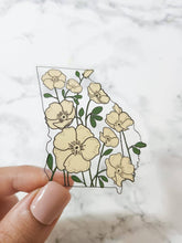 Georgia State Flower Sticker